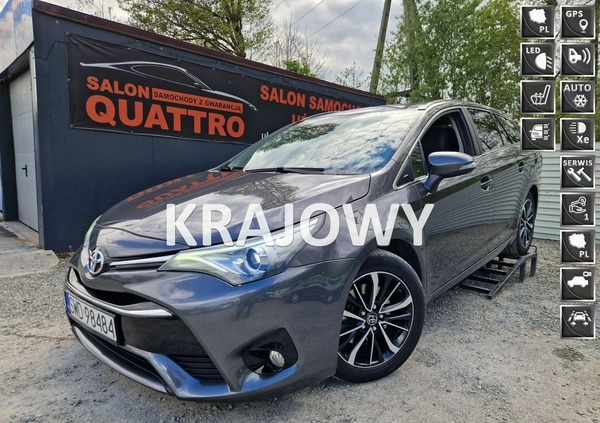 toyota avensis śląskie Toyota Avensis cena 79900 przebieg: 88241, rok produkcji 2018 z Rybnik